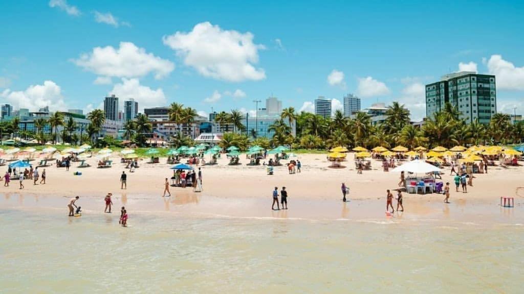 Flat Beira Mar Em Tambau - Jp Apartment João Pessoa Екстериор снимка